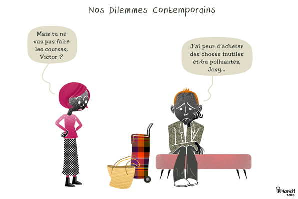 "Nos Dilemmes contemporains", PrincessH pour La Croix du 14 septembre 2023
