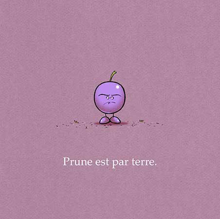 Extrait de "Prune et Prétention", écrit et illustré par PrincessH, aux éditions Petit Lapin, mai 2019.